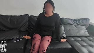 beautiful young provincial girl needs money for casting interview