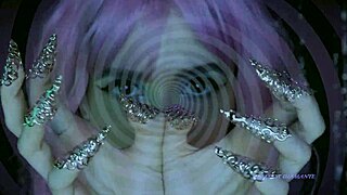 Italian Goddess Hypnotizes with Long Nails and Brown Eyes in Relaxing ASMR