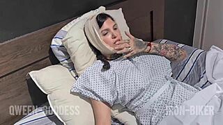 Petite Cutie Demands Doctor's Intense Handjob