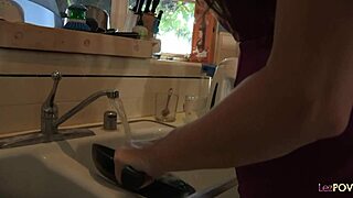 When the Car Broke Down, the Brunette Helped the Busty Redhead with Her Cunilingus Problem