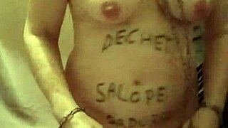 i'm a slave gettin' whipped and licked till i cum with humiliation