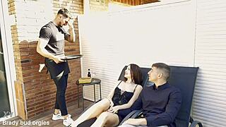 Mary Rock Feels Intense Emotions Playing With Two Stallions