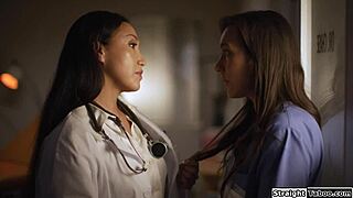 Latina Doctor Convinces Nurse to Follow Rules and Avoid Any Issues