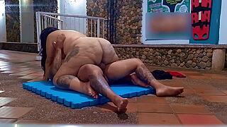 Nina Rivera And Porsha Carrera Rip Clothes On Beach