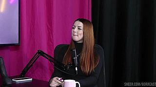 Latina Malu Paz in BDSM Domination with Blonde Bruna Carlos on Sheer Red