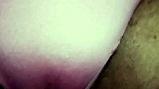 Chubby Stepson Teases Hairy Pussy With Masturbation