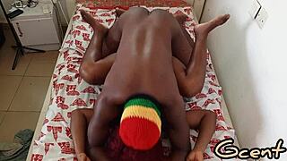 elly clutch redhead takes thick cock!