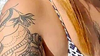 Harmonie Barzs Ebony Petite Gets Handjob And Facial In First Interracial Casting