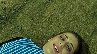 beautiful italian babe silvia soprano explores domination on norwegian beach