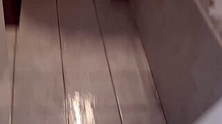 My friend in the shower, I couldn't resist her big ass.