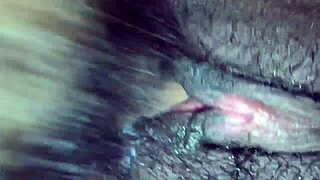 Intense Tinder Hookup: Ebony Beauty With Big Tits And Ass Gets Fucked Hard The First Night