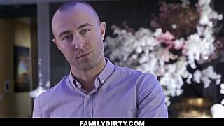 Familydirty - hot blonde teen 18+ stepsister lets big cock stepbrother family fuck her after his girlfriend breaks up with him - brooke karter chad alva