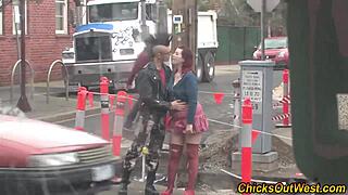 amateur aussie girlfriend goes down hard, sucking cock in wild reality scene