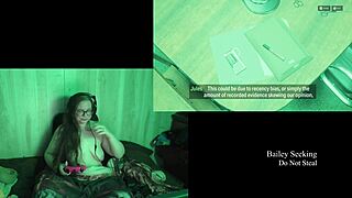 naked bbw with big tits plays games at lake house 😏