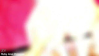 Blonde Whore Bent Over For Assfucking Orgasm With Amateur Cock.