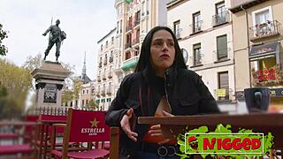 Valen Pink Boldly Rides Huge Black Cock