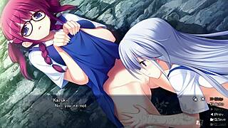 Does Touching Vaginas Make It Lesbian? Grisaia Hentai Bonus Scene.