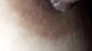 Wow, look at that nipple covered in saliva and the glans glistening!