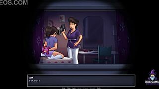 summertime mia enjoys pillow humping in sexy outfit