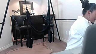 maxine x plays with her toy she's so hot