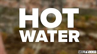 Shalina Devine, the naughty blonde milf, seduces her hubby's friend.