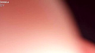 Gretala Descriptively Flashes Her Pussy Featuring Natural Regrowth