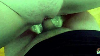 busty blonde astrid masturbates then sucks and rides cock with deepthroat 😏