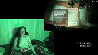 naked bbw with big tits plays games at lake house 😏