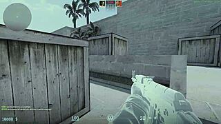 jugador de counter con 1500hs es garchado por un novato de 250hs