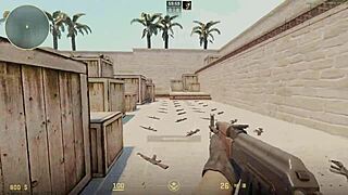 CS老鸟1500小时被250小时菜鸟狂操屁眼