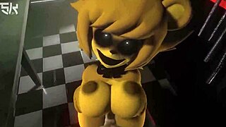 Golden Fredina's Creampie Ass Fucking