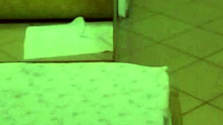 two students having sex with cum on ass 😏