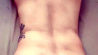 Slut spreads wet ass for intense anal blowjob and facial cumshot