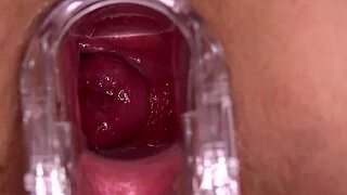 Wet Shaved Pussy Gets Fucked Hard