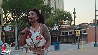 ebony couple enjoys datenight with bbc bull and goddess