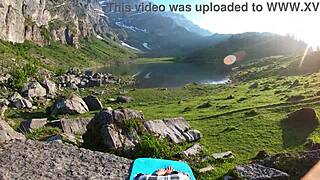 hot amateur outdoor adventure with mia, latina babe exploring