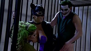 Joker Parody Group Scene in Action