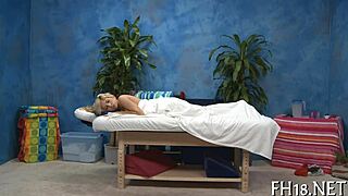 relaxing adult massage session turns into intimate sex