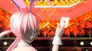 megurine luka in blackjack project diva nude bunny costume