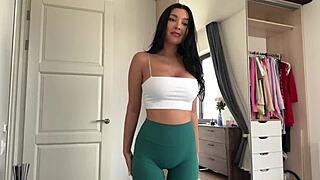 Hot Step Sister Shares Bed in Family Therapy Session