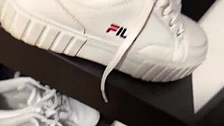 good morning, check out these smelly socks on bare feet nylon fetish