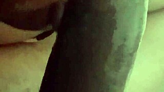 i love giving sloppy blowjobs to monster cocks close up, feeling every inch as an ebony bbw