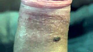 Man shows small pierced useless cock in BDSM