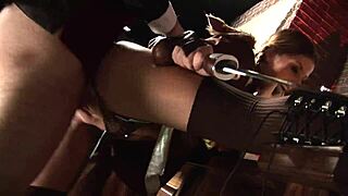 Girl Feels Intense Pleasure with Big Cock in Shaved Pussy