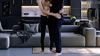 Hot Desi Indian Couple In Room With Hard Sex Romance Boobs Kiss And Ass Lick