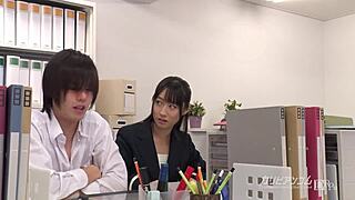 Naughty student teacher faces tragic peachy ordeal in Japan