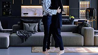 Hot Desi Indian Couple In Room With Hard Sex Romance Boobs Kiss And Ass Lick