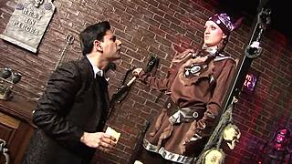 Girl Feels Intense Pleasure with Big Cock in Shaved Pussy