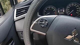 pinay teacher gets fucked in car by lucky fan