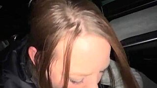 the wife flashes her tits in public then gets fucked outdoors after toilet fun